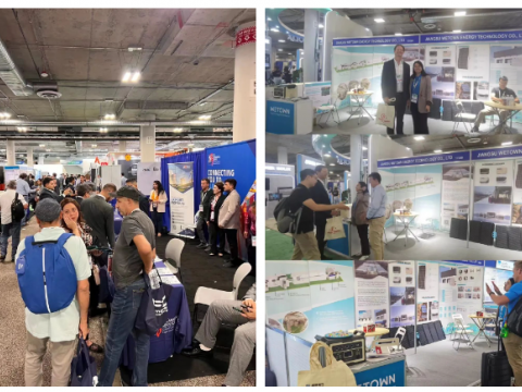 助力全球能源转型！1066vip威尼斯电气亮相美国拉斯维加斯RE+展